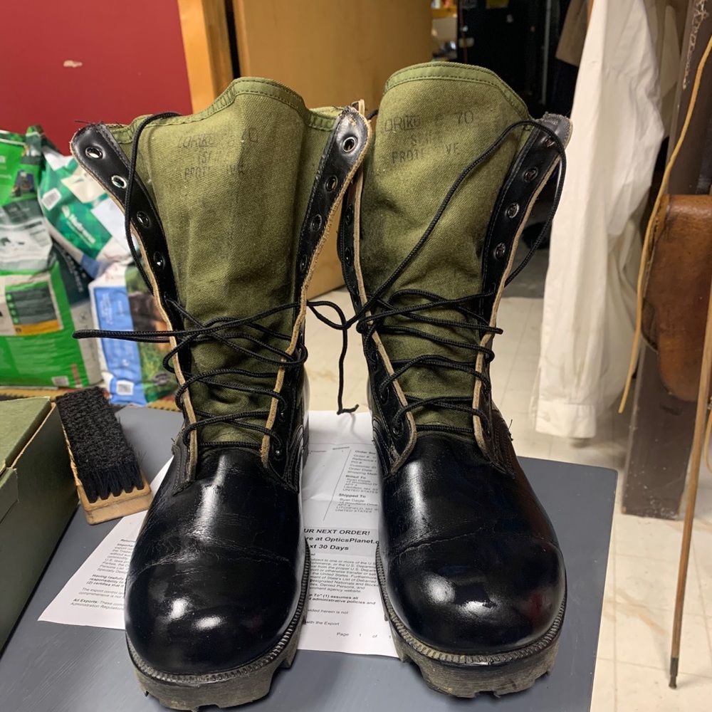 Original 1970 Panama sole Vietnam Jungle Boots